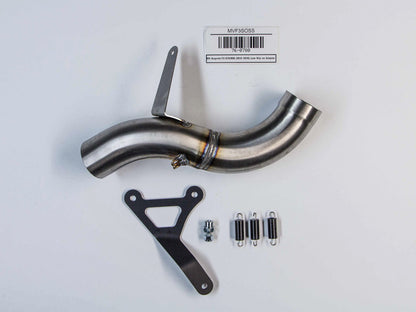 Hindle MV Agusta (12+) F3  Slipon Adapter with Evolution Black Ceramic Muffler