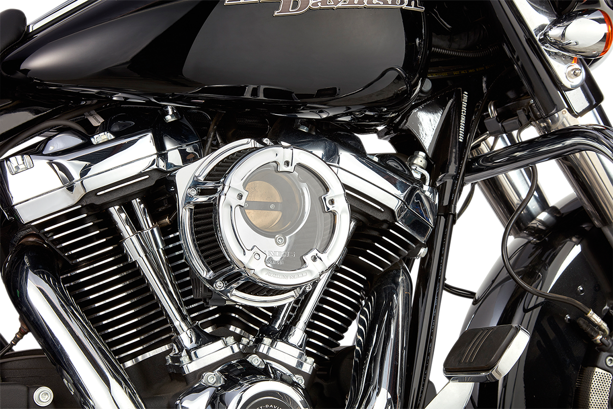 ARLEN NESS Method* Clear Series Air Cleaner - Chrome 18-970