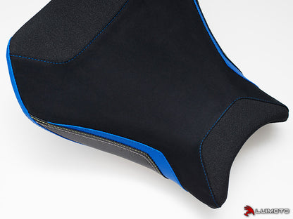 LUIMOTO (Sport) Rider Seat Covers for the SUZUKI GSX-R1000 (2017+)