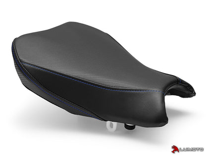 LUIMOTO (Baseline) Rider Seat Cover for the SUZUKI GSX-R1000 (2017+)