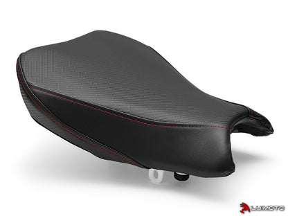 LUIMOTO (Baseline) Rider Seat Cover for the SUZUKI GSX-R1000 (2017+)