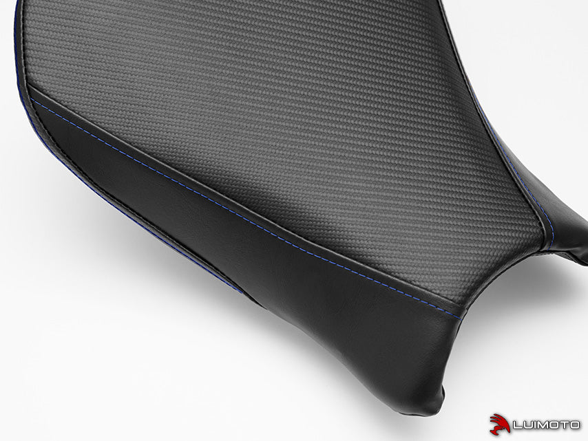 LUIMOTO (Baseline) Rider Seat Cover for the SUZUKI GSX-R1000 (2017+)
