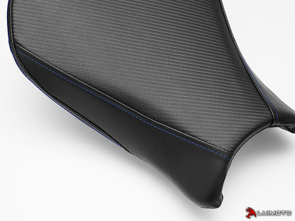 LUIMOTO (Baseline) Rider Seat Cover for the SUZUKI GSX-R1000 (2017+)
