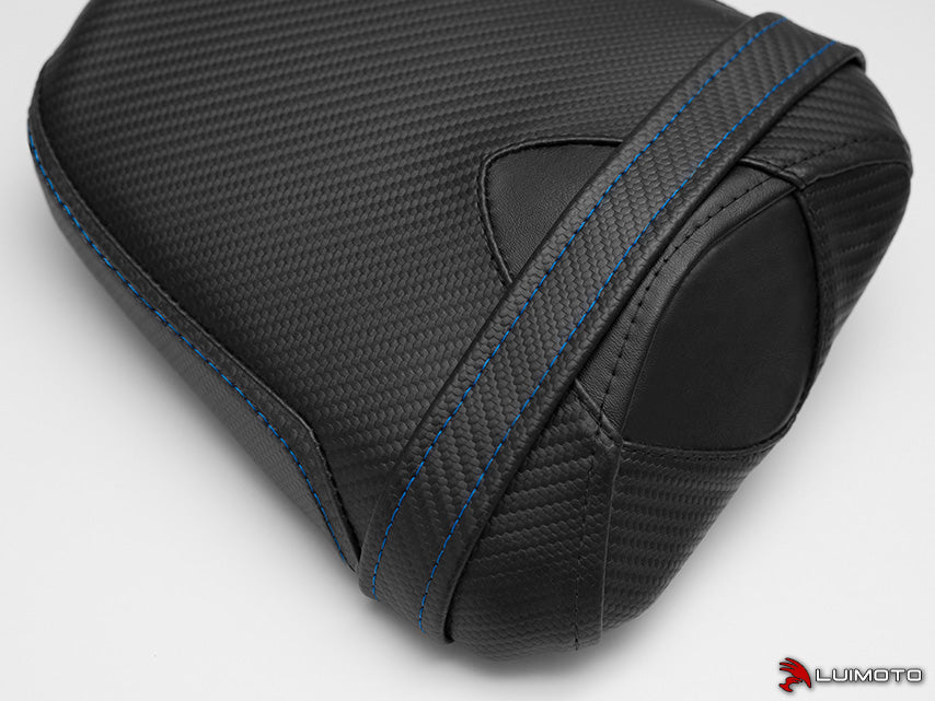 LUIMOTO (Baseline) Passenger Seat Cover for the SUZUKI GSX-R1000 (2017+)