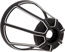 ARLEN NESS Monster Sucker Air Cleaner Cover - Beveled - Black 81-104