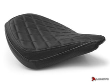 LUIMOTO Vintage Diamond Seat Cover for the Triumph Bobber