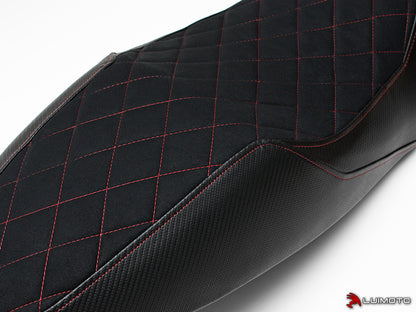LUIMOTO Diamond Edition Rider Seat Cover for the DUCATI MONSTER (00-07)