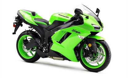 LUIMOTO (Sport) Rider Seat Covers for the KAWASAKI ZX-6R (07-08)