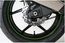 R&G Racing Cotton Reel offset swingarm spools for Kawasaki ZX10R '04-'08