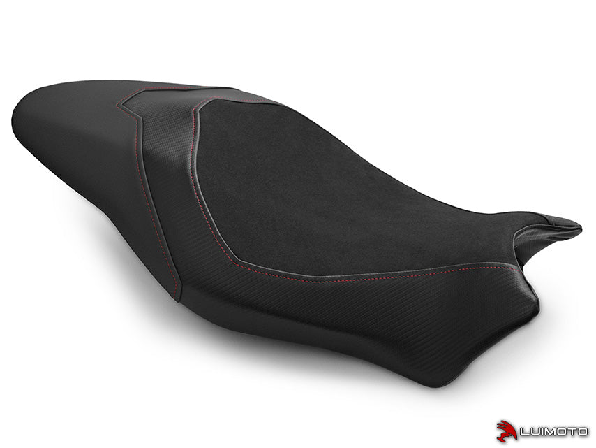LUIMOTO (Baseline) Rider Seat Cover for the 2017+ DUCATI MONSTER 1200 / 821