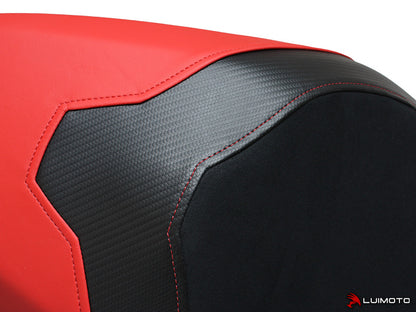 LUIMOTO (Baseline) Rider Seat Cover for the 2017+ DUCATI MONSTER 1200 / 821