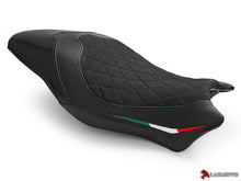 LUIMOTO (Diamond Edition) Rider Seat Cover for the 2017+ DUCATI MONSTER 1200 / 821