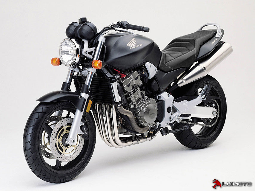 LUIMOTO (Cafe Line) Rider Seat Covers for the HONDA Hornet 900 / 919 / CB900F (02-07)
