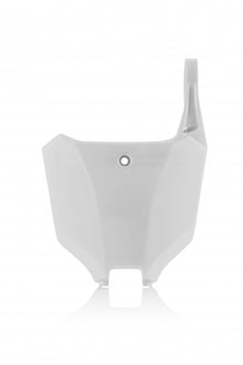 Acerbis 21-24 Honda CRF250R/250RX/ CRF450R/RX/ CRF450R-S Front Number Plate - White