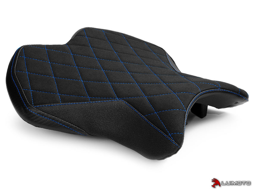 LUIMOTO Diamond Edition Motorcycle Rider Seat Cover for YAMAHA YZF-R6 2017+