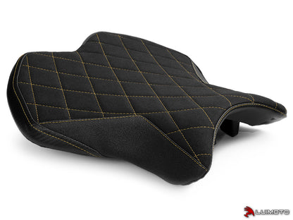 LUIMOTO Diamond Edition Motorcycle Rider Seat Cover for YAMAHA YZF-R6 2017+