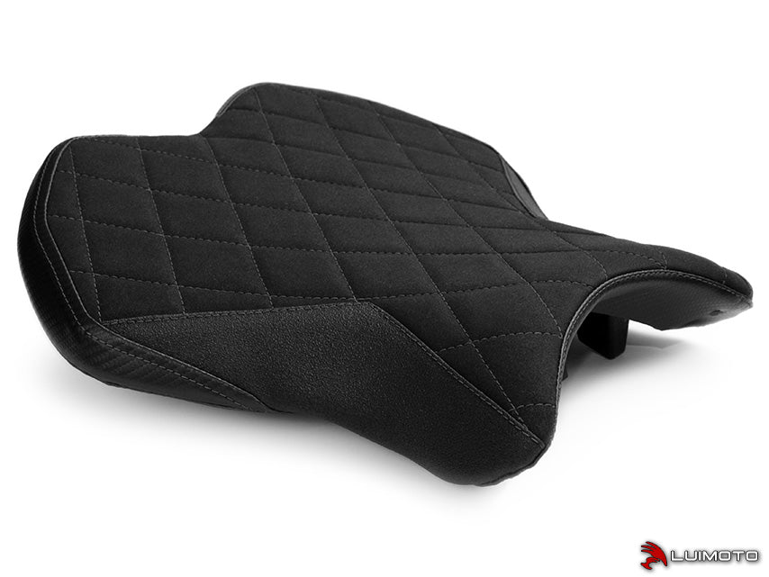 LUIMOTO Diamond Edition Motorcycle Rider Seat Cover for YAMAHA YZF-R6 2017+