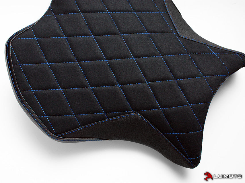 LUIMOTO Diamond Edition Motorcycle Rider Seat Cover for YAMAHA YZF-R6 2017+