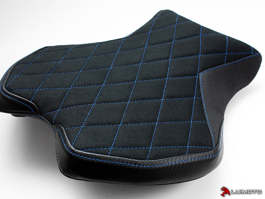 LUIMOTO Diamond Edition Motorcycle Rider Seat Cover for YAMAHA YZF-R6 2017+