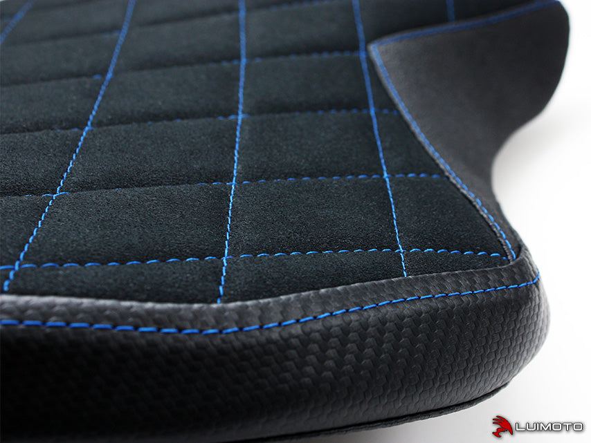 LUIMOTO Diamond Edition Motorcycle Rider Seat Cover for YAMAHA YZF-R6 2017+