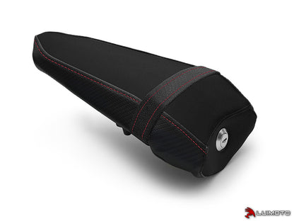 LUIMOTO Diamond Edition Motorcycle Passenger Seat Cover for YAMAHA YZF-R6 2017+