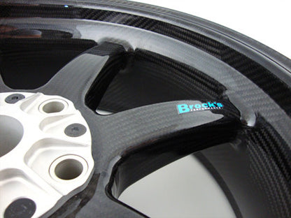 BST Panther TEK 7 Spoke Carbon Fiber Rear Wheel for the BMW R 1200 / 1250 R RS and RS 2014+ (ABS) - 6.0 x 17