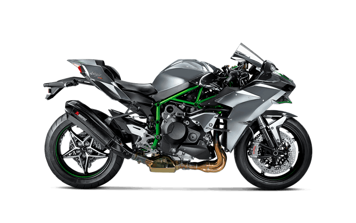 Akrapovic Slip-On Exhaust Kawasaki H2 2015-2016