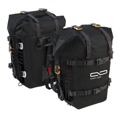 Giant Loop MotoTrekk Panniers 50L - Black