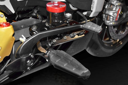 DBK Special Parts (Ducabike) Rearward Rearset Mount kit the Ducati XDiavel