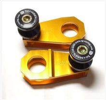 R&G Racing Cotton Reel offset swingarm spools for Yamaha YZF R6 '06-'16 Gold
