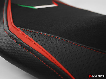 LUIMOTO VELOCE Rider Seat Cover for DUCATI PANIGALE V4 / S / R / Speciale (18-21)