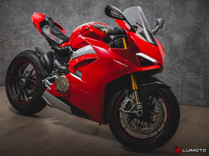 LUIMOTO VELOCE Rider Seat Cover for DUCATI PANIGALE V4 / S / R / Speciale (18-21)