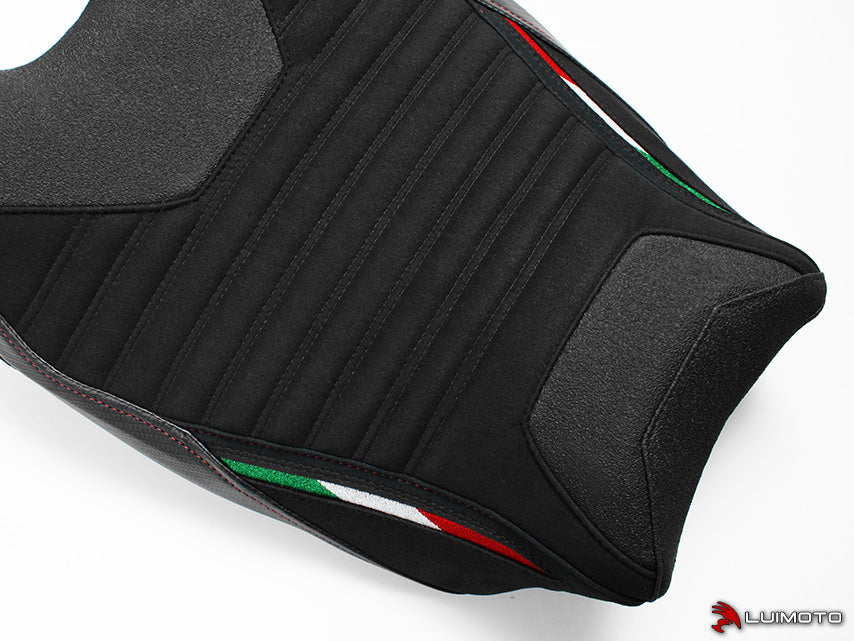 LUIMOTO CORSA Rider Seat Cover for DUCATI PANIGALE V4 / S / R / Speciale (18-21)