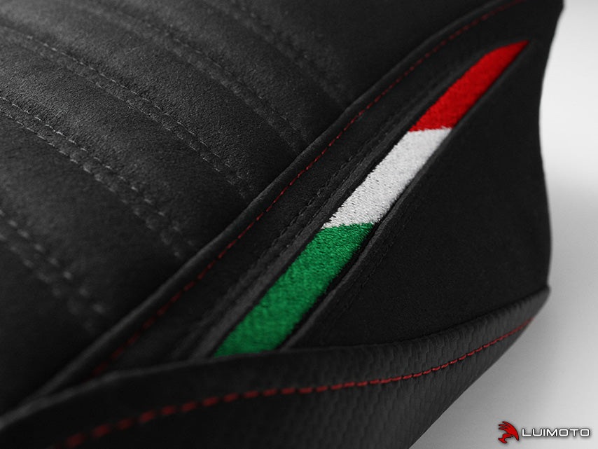 LUIMOTO CORSA Rider Seat Cover for DUCATI PANIGALE V4 / S / R / Speciale (18-21)