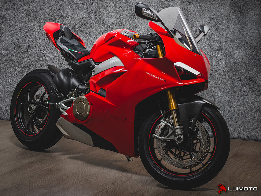 LUIMOTO CORSA Rider Seat Cover for DUCATI PANIGALE V4 / S / R / Speciale (18-21)