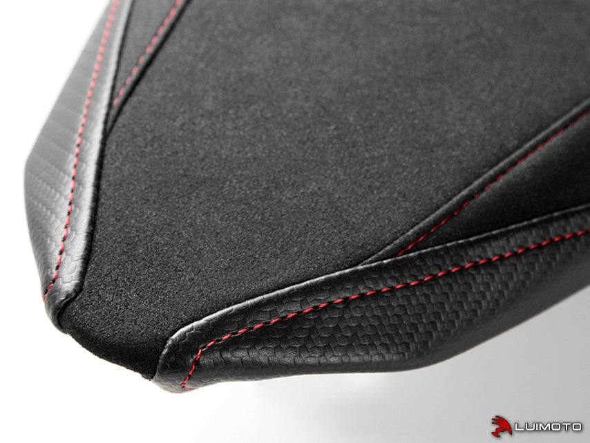 LUIMOTO CORSA Passenger Seat Cover for DUCATI PANIGALE V4 / S / R / Speciale (18-21)