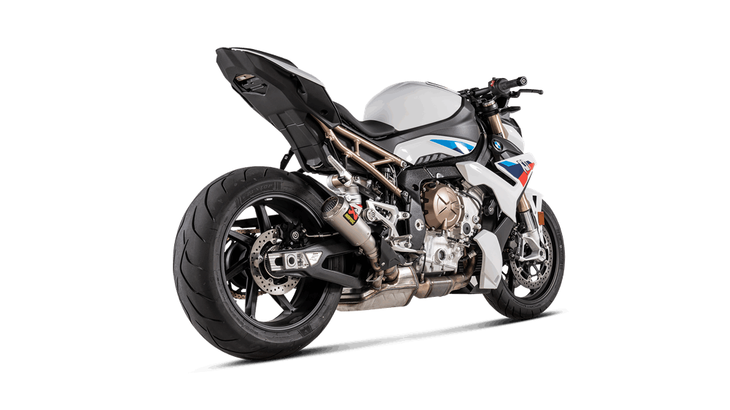 Akrapovic Titanium GP Style Slip-on Exhaust for BMW S1000RR (2020+) and S1000R (2021+)
