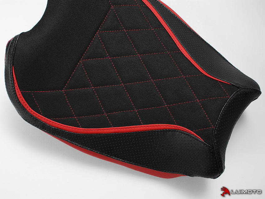 LUIMOTO DIAMOND SPORT Rider Seat Cover for DUCATI PANIGALE V4 / S / R / Speciale (18-21)