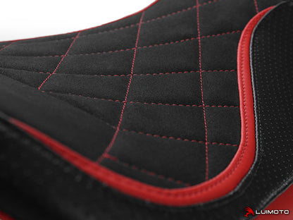 LUIMOTO DIAMOND SPORT Rider Seat Cover for DUCATI PANIGALE V4 / S / R / Speciale (18-21)