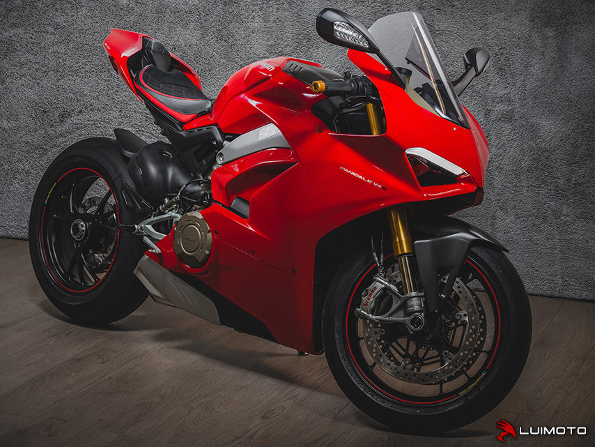 LUIMOTO DIAMOND SPORT Rider Seat Cover for DUCATI PANIGALE V4 / S / R / Speciale (18-21)