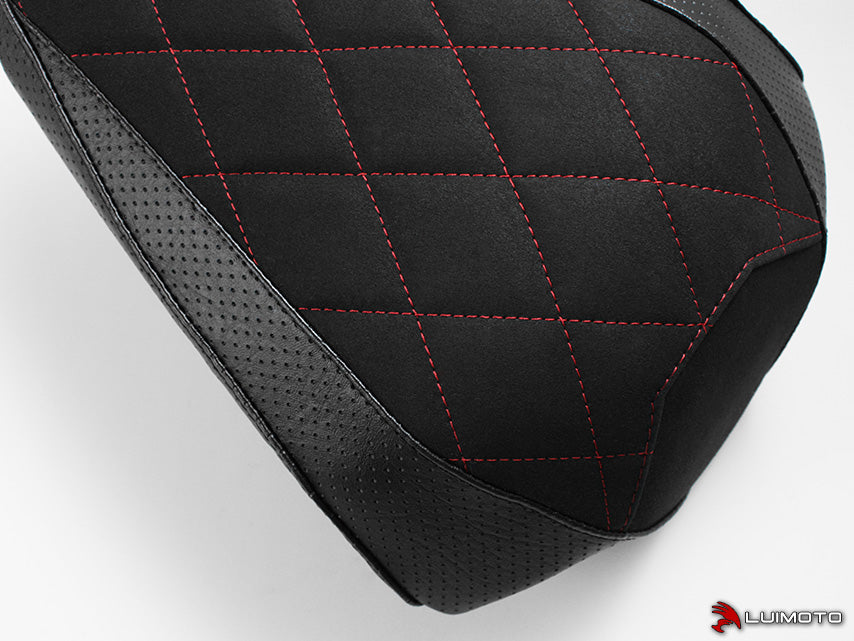 LUIMOTO DIAMOND SPORT Passenger Seat Cover for DUCATI PANIGALE V4 / S / R / Speciale (18-21)