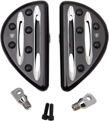 ARLEN NESS Deep Cut Floorboards - Passenger - Black 06-834
