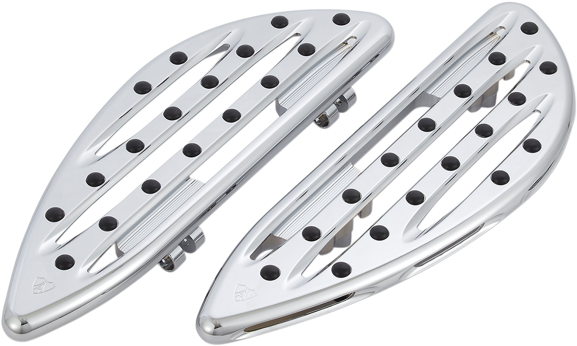 ARLEN NESS Deep Cut Floorboards - Driver - Chrome 06-838