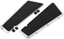 ARLEN NESS Driver Floorboards - Beveled - Chrome 15-409