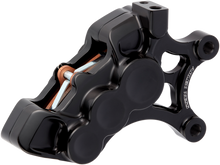 ARLEN NESS 6-Piston Caliper - Front Right - Black - 14" 02-213