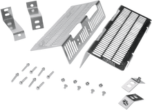 DEVOL Radiator Guards - Brushed Aluminum - Yamaha 0101-5504