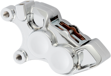 ARLEN NESS 4-Piston Caliper - Left - 11.8" - Chrome 02-220