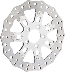 ARLEN NESS Front Rotor - 7 Valve - 11.8" - Chrome 33-10302-202