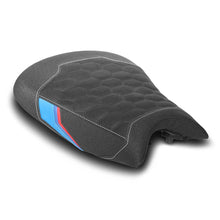 LUIMOTO (Motorsports) M SPORT Rider Seat Cover for the BMW M1000RR (2023+) - Fits M Sport Seat Only
