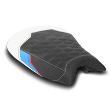 LUIMOTO (Motorsports) M SPORT Rider Seat Cover for the BMW M1000RR (2023+) - Fits M Sport Seat Only